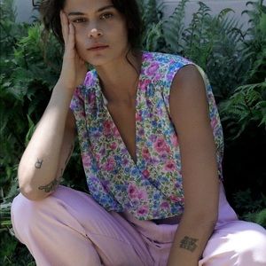 Zara Floral Bodysuit